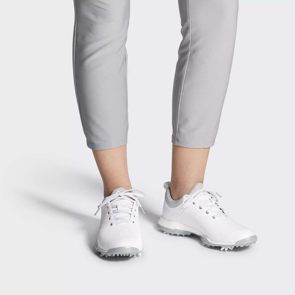 Adidas Adipower 4orged Tenis De Golf Blancos Para Mujer (MX-56827)